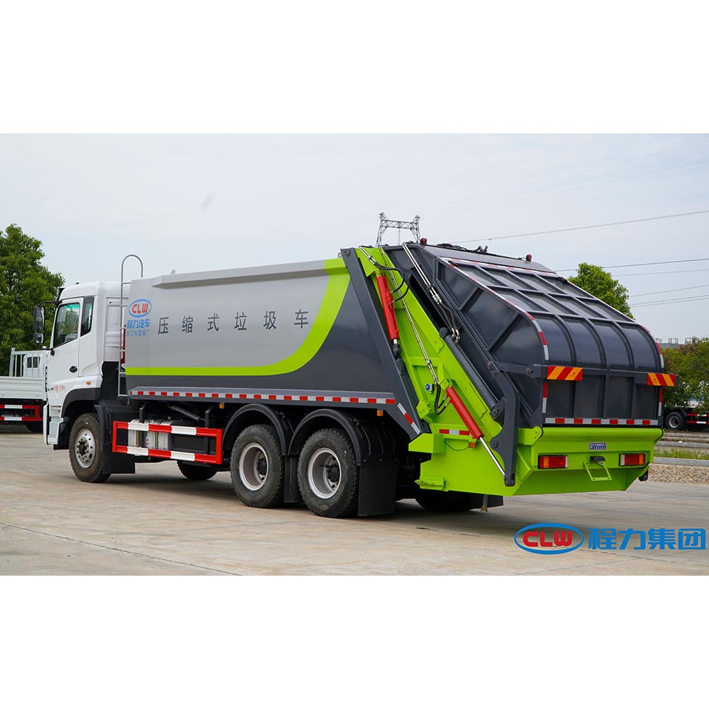 22 Cubic Meter Rear Loading Garbage Truck.