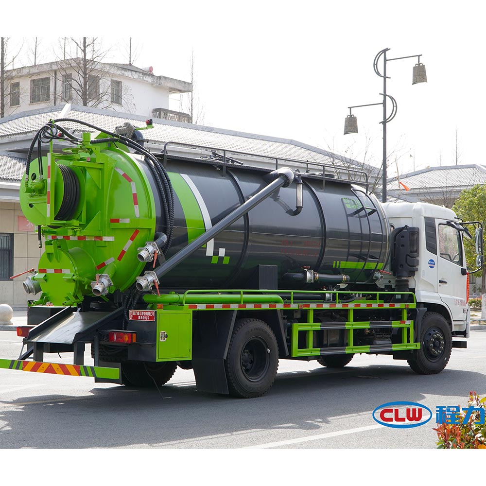 15m³ Cleaning & Suction Sewage Truck